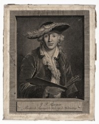 Porträt des Hofmalers Friedrich Adolf Harper