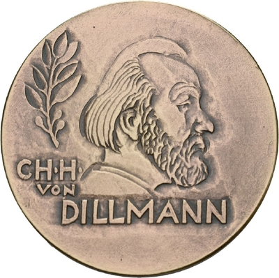 Medaille zum 100. Jubiläum des Dillmann-Gymnasiums