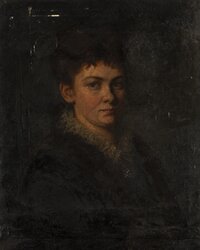 Goebeler, Elise: Porträt einer unbekannten Dame