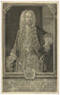 Gasc, Anna Rosina de (Vorlage): Porträt Samuel Frhr. von Cocceji