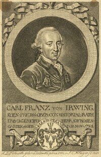 Therbusch, Anna Dorothea (Vorlage): Porträt Carl Franz von Irwing