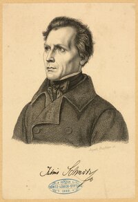 Hüssener, Auguste: Porträt Julius Schnorr von Carolsfeld