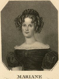 Hüssener, Auguste: Porträt Marianne, Prinzessin der Niederlande, verehel. Prinzessin von Preußen