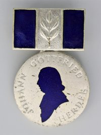 Johann-Gottfried-Herder-Medaille (2. Stufe Silber), DDR, nach 1957
