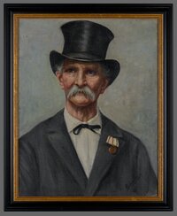 Schaper-Schendel, Gertrud: Porträt Wilhelm Jolly, nach 1907