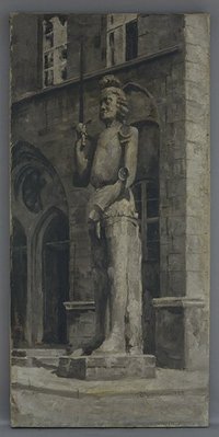 Dammeier, Rudolf: Roland (rechter Flügel eines Triptychon), 1922