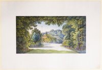 Ansicht des englischen Hauses, Tafel XXVI der "Andeutungen über Landschaftsgärtnerei"