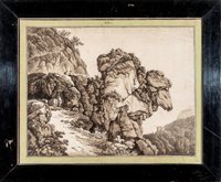 Hackert, Jakob Philipp: Landschaft bei Vietri, 1770