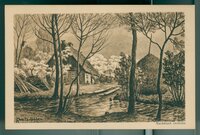 Moritz, Marie Elisabeth (Vorlage): Baumblüte im Spreewald (Postkarte)