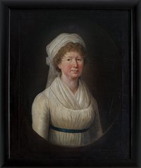 Porträt Christiane Louise von Rochow, geb. von Bose (1734-1808), Franz Hillner, 1794