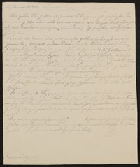 Auszugsweise Abschrift aus einem Brief von Ludwig Schwanthaler an Carl Jügel vom 31.01.1841