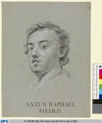 Porträt von Anton Raphael Mengs