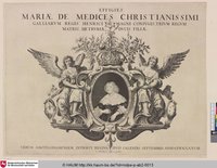 Effigies Mariae de Medices Christianissimi