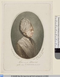 Frau von La Roche, geb. von Guttermann