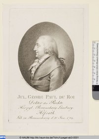 Julius Georg Paul Du Roi