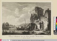 Vieux Château sur la Loire proche Moni-Louis