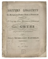 Felix Mendelssohn Bartholdy, Quartett Nr. 3 h-Moll op. 3