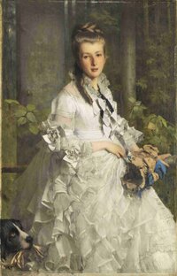 Bildnis Helene Theresie Gräfin von Einsiedel-Wolkenburg, geb. Keysselitz