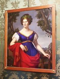 Porträt der Herzogin Julie von Anhalt-Köthen, von Caroline Bardua