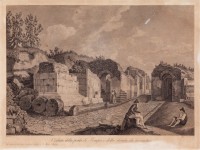 Veduta della porta di Pompei
