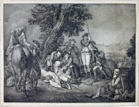 Tod Schwerins in der Schlacht bei Prag 1757