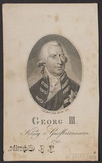 Porträt Georg III., König von Großbritannien (1738-1820)