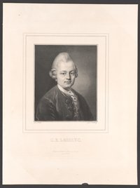 Porträt Gotthold Ephraim Lessing (1729-1781)