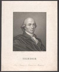 Porträt Johann Gottfried von Herder (1744-1803)