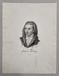 Porträt von Friedrich von Hardenberg - Novalis