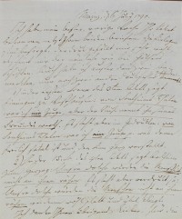 Brief von Huber an Göschen von 1790
