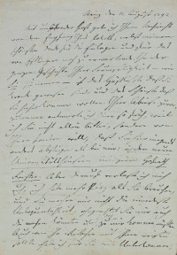Brief von Huber an Göschen von 1792