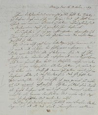 Brief von Huber an Göschen von 1789