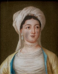 Anna (Annette) Wilhelmine von Glaffey als Türkin
