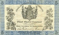 Preußen: 5 Taler 1856