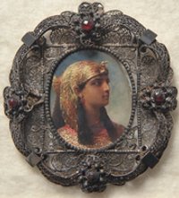 Ägyptische Königstochter. Miniatur aus der Sammlung Loewe