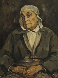 Die Mutter des Künstlers (Bildnis der Mutter, The Artist's Mother)