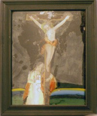 Anton Greßle: Maria Magdalena unter dem Kreuz (Fragment)