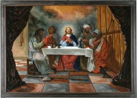Johann Paul Gege: Jesus in Emmaus