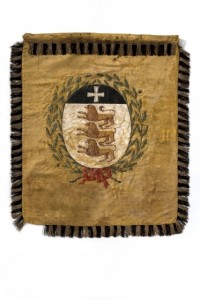 Standarte eines Regiments des Schwäbischen Reichskreises, spätes 17./frühes 18. Jahrhundert
