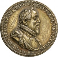 Medaille von Conrad van Bloc auf Moritz von Oranien und die Eroberung von Grave, 1602