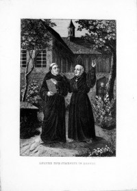 Luther und Staupitz in Erfurt
