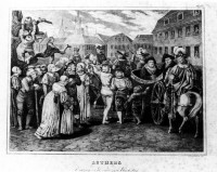 Luthers Einzug in Worms zum Reichstag 1521