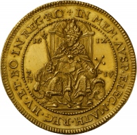 Medaille auf die Wahl von Matthias zum römisch-deutschen König, 1612