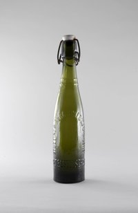 Bierflasche "Stettiner Bergschlossbrauerei", mit Bügelverschluss