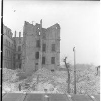 Negativ: Gelände, Ansbacher Straße 1, 1951