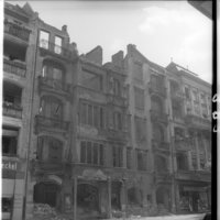 Negativ: Ruine, Akazienstraße 6, 1950