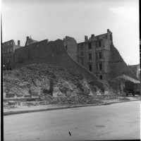 Negativ: Ruine, Bayreuther Straße 41, 1951
