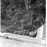 Negativ: Ruine, Belziger Straße 64, 1951