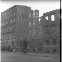 Negativ: Ruine, Blumenthaltstraße 4, 1950