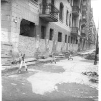 Negativ: Ruine, Cheruskerstraße 8, 1952